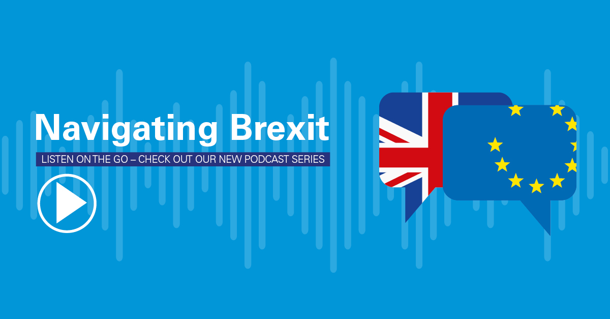 KPMG_Ireland's tweet photo. As the UK prepares to leave the EU, what do you need to consider for your business? Our latest podcast explores the
key developments to look out for over the next few months. Listen here #NavigatingBrexit
@ipkehoe @TomLyonsBiz https://t.co/vmVg6aBkUN https://t.co/eNBwVWhTly