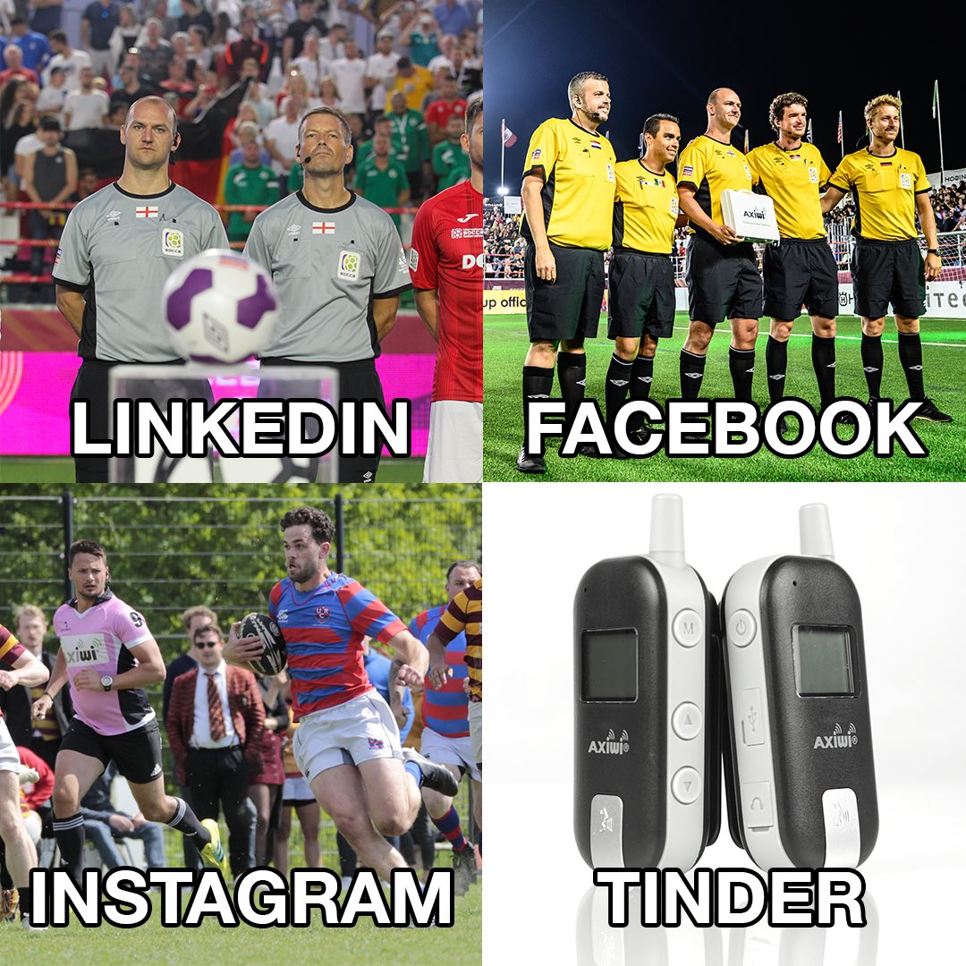 Axitoureu's tweet photo. Get you a wireless referee communication system who can do it all! 😉 #DollyPartonChallenge #AXIWI https://t.co/duYx7B0Kqt