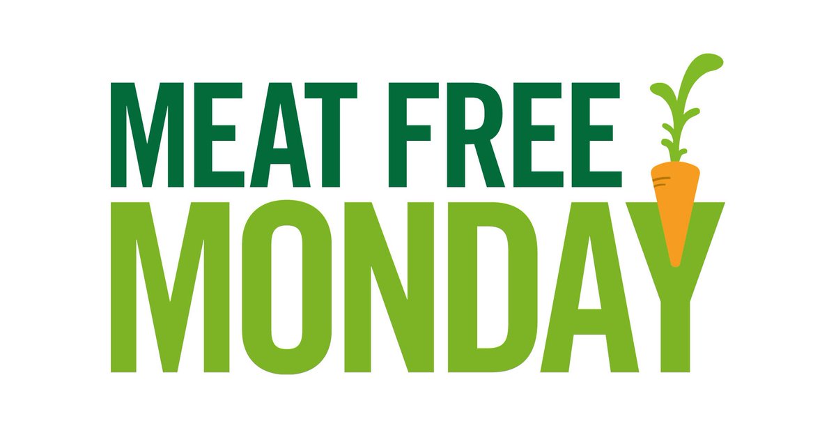 Meat Free Monday. One day a week can make a world of difference @MeatFreeMonday @sunnyjarecohub @GretaThunberg @MurphyFrsa @MeatlessMonday