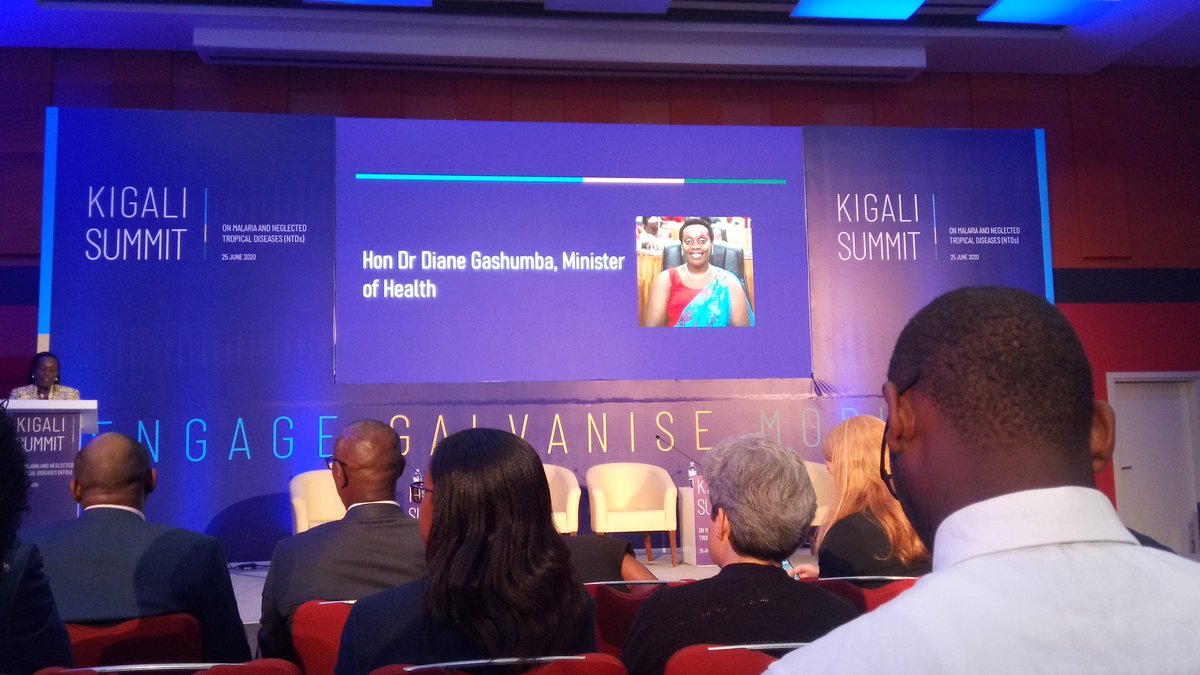 Today @Rwanda launches the #kigalisummit on malaria and #NTD