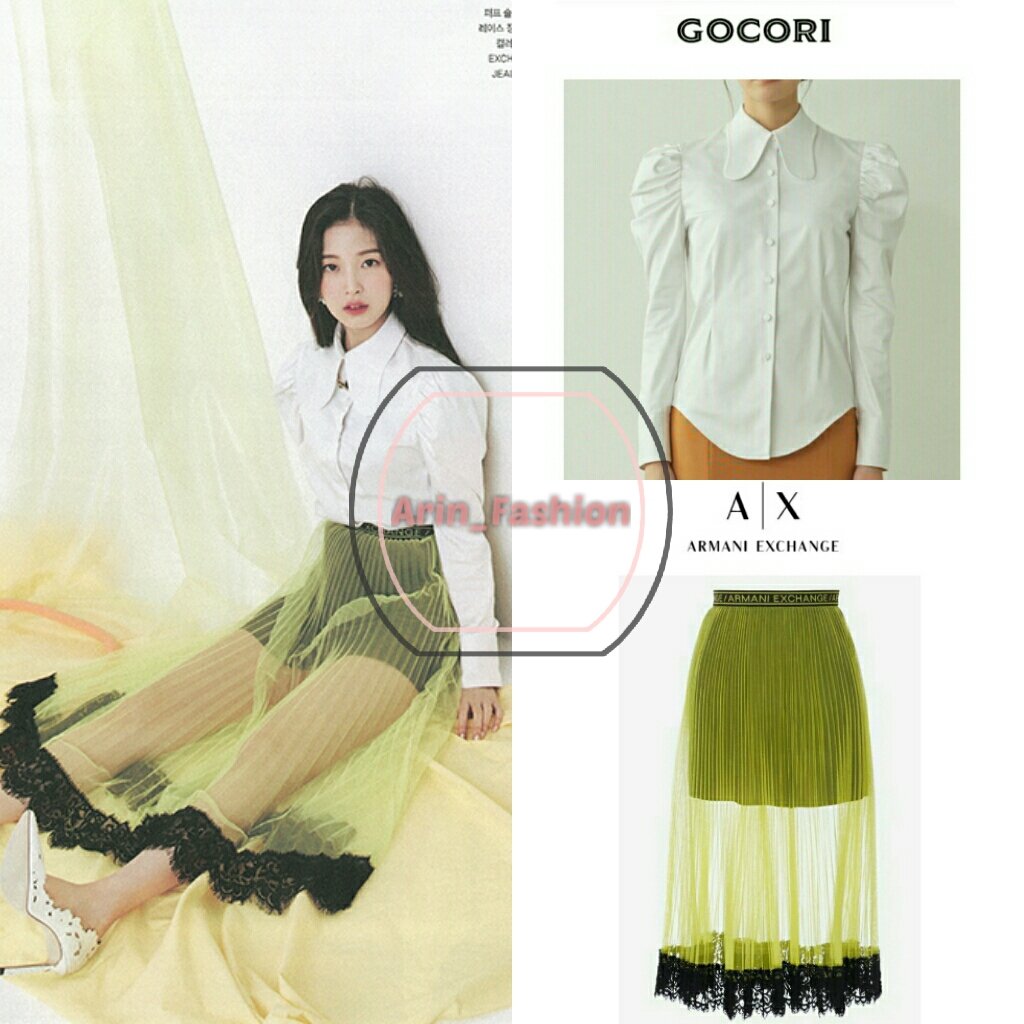 Arin_Fashion's tweet photo. 🌸 INDEED Photoshoot 

[ GOCORI ] White Lamb Blouse <158,000 krw>

[ ARMANI EXCHANGE ] Double Layered Skirt <$140>

#ThrowbackOutfit 😉💗

#OhMyGirl #오마이걸 #Arin #아린 #OhMyGirlArin #오마이걸아린 #OhMyGirlFashion #ArinFashion #KpopFashion #KpopStyle https://t.co/ZVDKKqb5cx