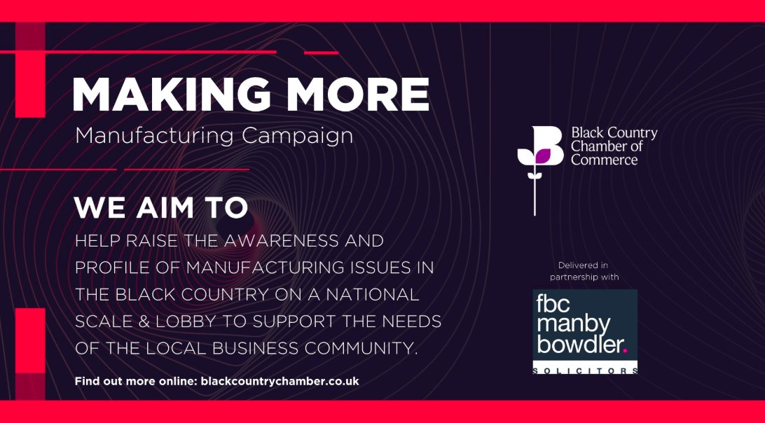 FBCManbyBowdler's tweet photo. It's exciting to be working in Partnership with @BCCCmembers on this new venture &amp; we're really looking forward to raising awareness of manufacturing issues in the region and nationally.

Join us on 31st January for #TheManufacturersClub 

#UKmfg  #networking #BlackCountry https://t.co/I7rZhtFXtD