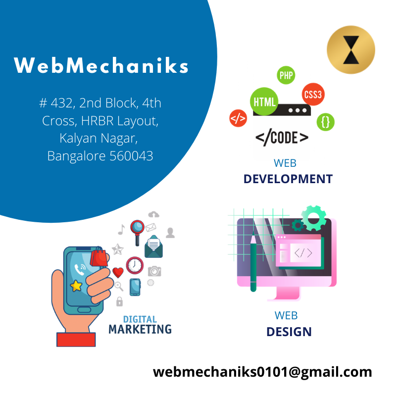 WebMechaniks's tweet photo. We are committed to provide high quality, cost effective, rapid solutions and services that enhance customer value. Contact now @ 91-9916929556
#digitalmarketing
#marketing
#socialmediamarketing
#socialmedia
#webdesign
#branding
#onlinemarketing
#business
#webdesignanddevelopment https://t.co/r9HjS0Ljtq