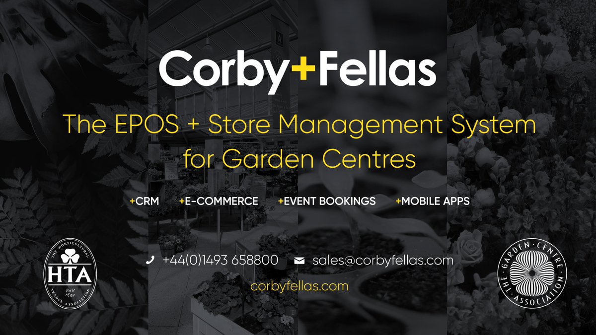 Alan McCammon and Jay Turner of Corby+Fellas look forward to seeing you at the #GCAConf2020 
#retailmanagement #epos #corbyfellas #winretail #gardencentreretail #crm #eventbooking #mobileappsdevelopment  linkedin.com/posts/kim-corb…