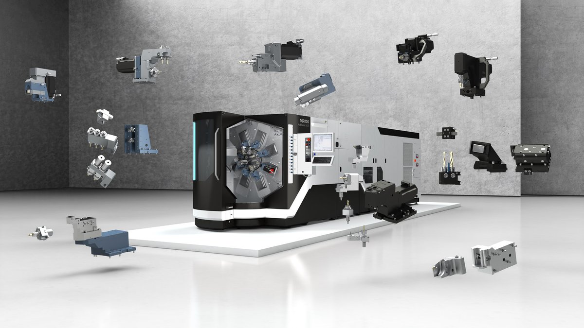 mtimagazine's tweet image. MACH 2020 is just around the corner (NEC, 20-24 April) and Tornos has a treat for turned parts manufacturers, giving a UK exhibition debut to the MultiSwiss 8X26 and the SwissNano 7 @tornosgroup @MACHexhibition #lathe #MultiSpindle #SlidingHead #SwissType #MachineTools #machining