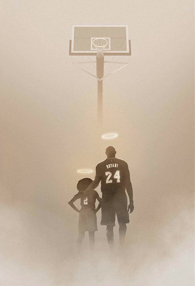 OhCaryn's tweet photo. #RIPKobeandGigi #Heavengainangels #Prayerstoallthefamilies https://t.co/AhZqZAZ6HC