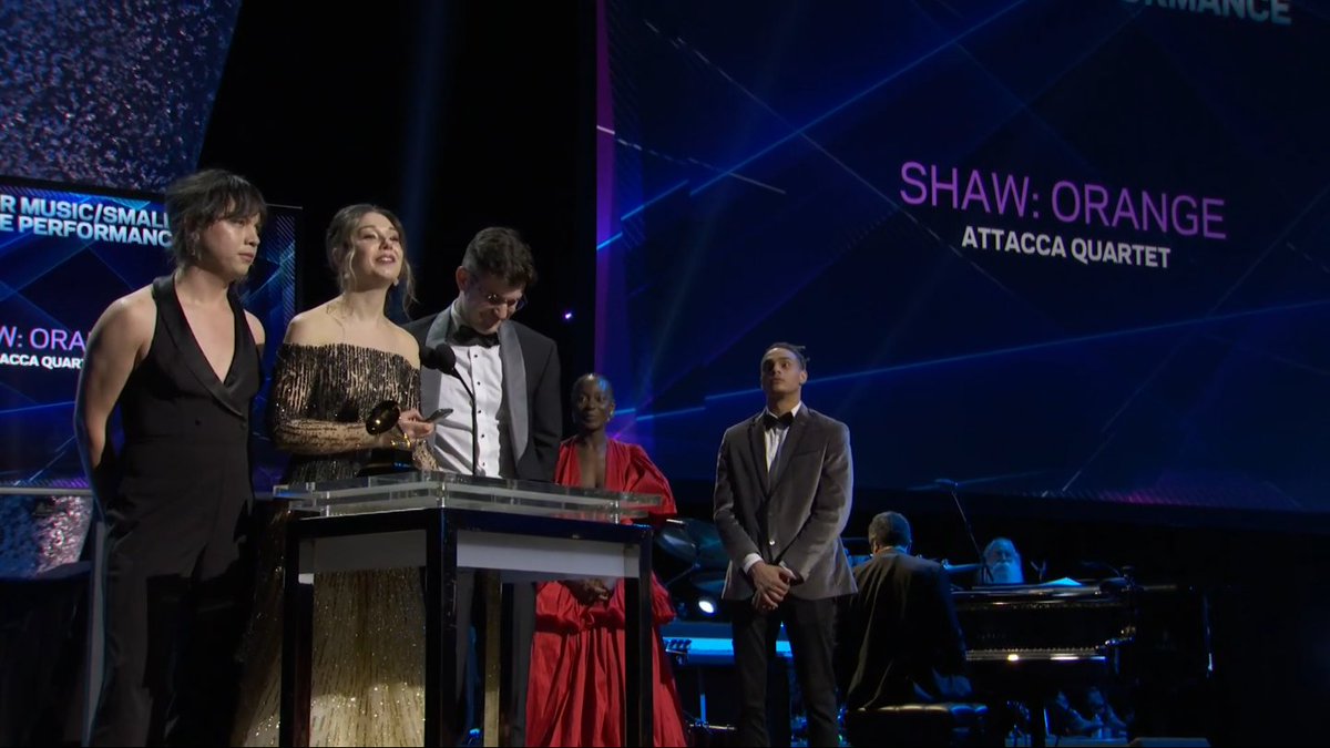 NonesuchRecords's tweet photo. Congrats #GRAMMYs winners @BradMehldau (Best Jazz Instrumental Album, #FindingGabriel), @AttaccaQuartet (Best Chamber Music/Small Ensemble Performance, @caroshawmusic: Orange), and @KronosQuartet, (Best Engineered Album, Classical, Terry Riley: #SunRings)! https://t.co/dCvd6P26Mm https://t.co/5uNlY5S7Rj