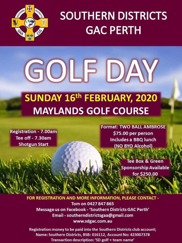 SDGFCWA's tweet photo. If any golfers in Perth would like to get involved please PM. It’s out main fundraiser for the year and a great day out 🏌️‍♀️🥃 https://t.co/dUAaDO7cvh