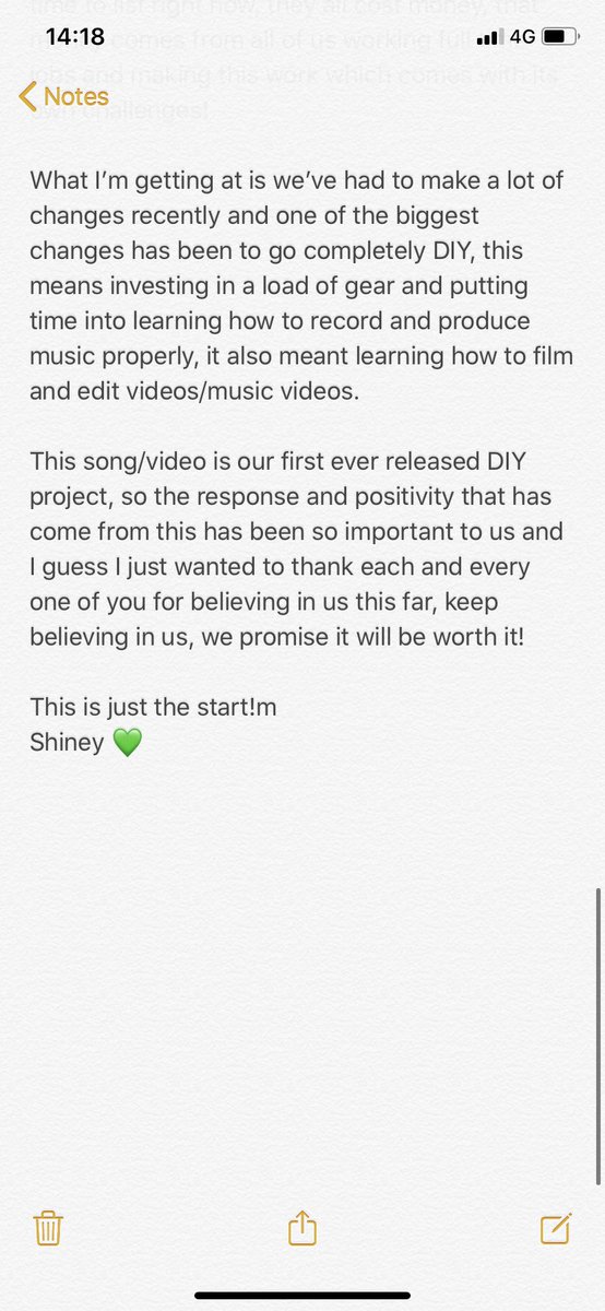 Thank you all so much, I truly love each and every one of you. Shiney 💚 youtu.be/RspO7vGRTLU