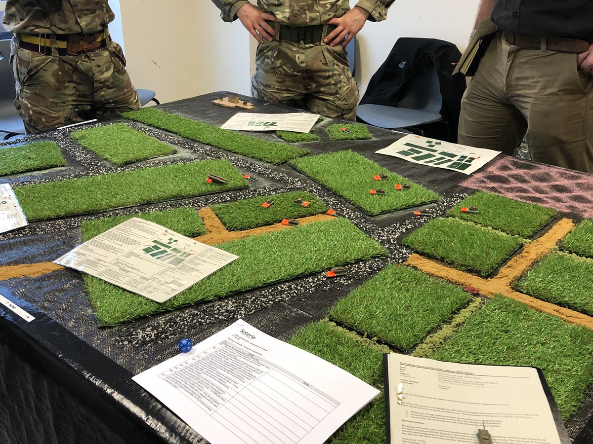 In preparation for our @NATO deployment to Estonia, @FirstFusiliers Battle Group are studying fighting in forests. This afternoon we’re running 4 tactical wargames to stimulate thought and practice decision making #FusilierProfessionalism #WeAreNATO  @Kaitsevagi @ComdUKeFP