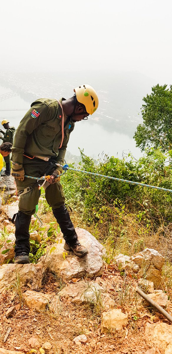 BraveHeartsExp's tweet photo. We explored the adventure opportunities at the Akwamu Gorge with @gtdc_ghana. We're happy to announce that we found this rock abseilable. We're about to bring the full might of our adventure operations to bear on making the Gorge a centre of adventure excellence. #WeAreAdventure https://t.co/qmBLFVHV5c