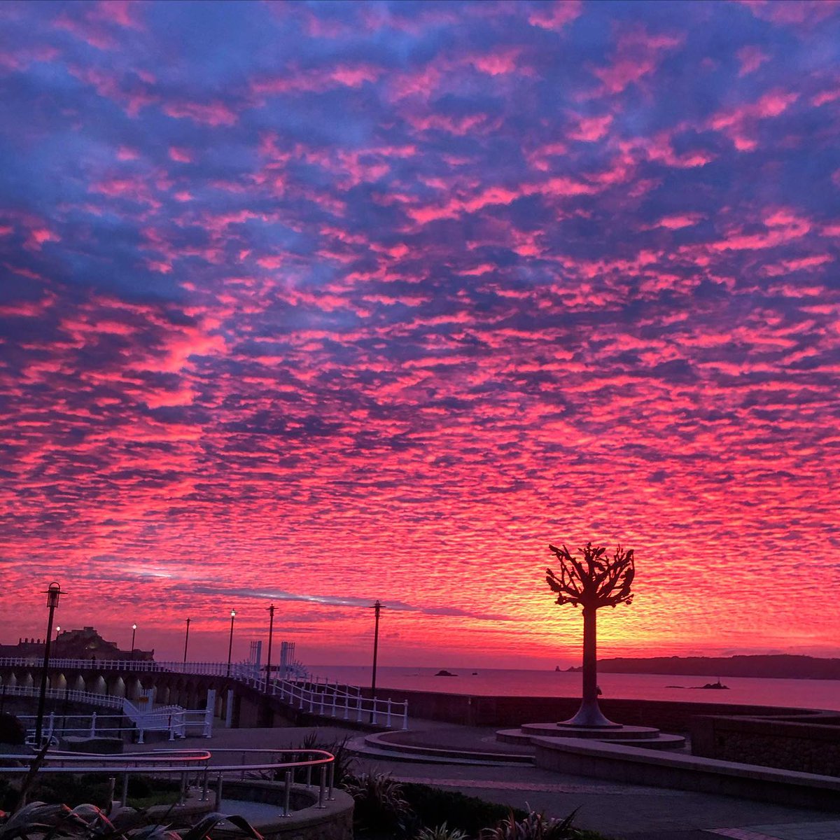What spectacular sunsets we've had recently. #RadissonBlu #VisitJersey #TheIslandBreak