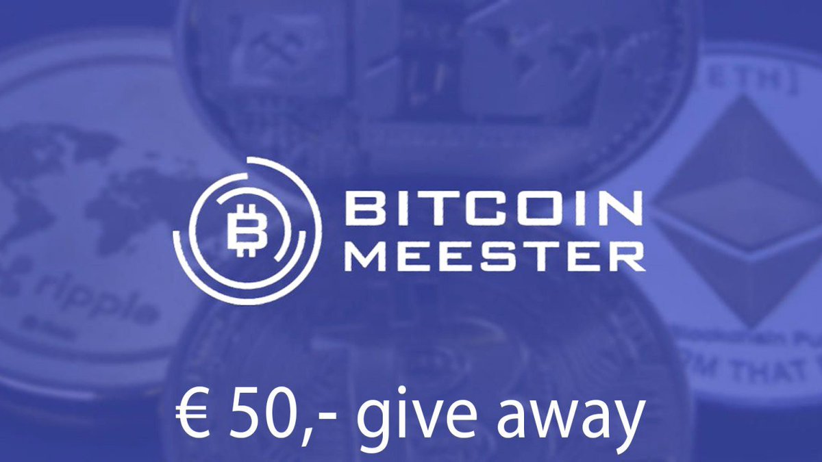 Crypto_Quacks's tweet photo. 💥Bitcoin Meester Giveaway💥

Wij mogen van Bitcoin Meester voor €50 aan #bitcoin weggeven!🥳

Wat moet je doen om kans te maken?
🔸Volg @bitcoin_meester op twitter
🔸Volg ons account op twitter
🔸Retweet dit bericht

De grote #winnaar maken we op maandag 3 feb bekend! Succes! https://t.co/tm0r66Y7rE