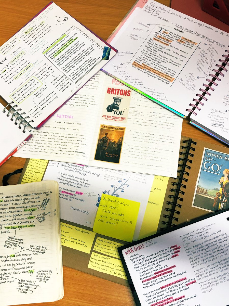 SouthfieldEng's tweet photo. Creative, analytical and insightful - well done Year 12 Literature students! Fantastic wider reading 👏 #asouthfieldgirlreads https://t.co/vlZvXtswGT