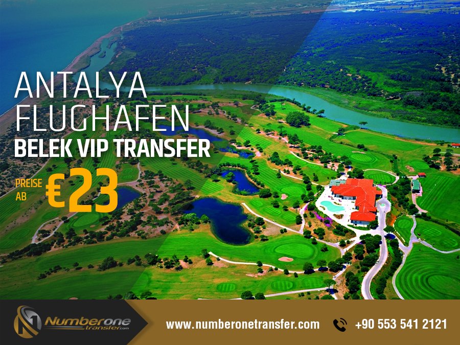 Für den Belek Flughafen Transfer bieten wir Fahrzeuge mit unterschiedlichen Kapazitäten, um Sie zu Ihren Hotel zu transportieren. Für einen schönen Start in den Urlaub wählen Sie Number One Transfer!

Buchen Sie jetzt : numberonetransfer.com/de/transfer/an… ✅

#antalya #belek #türkei
