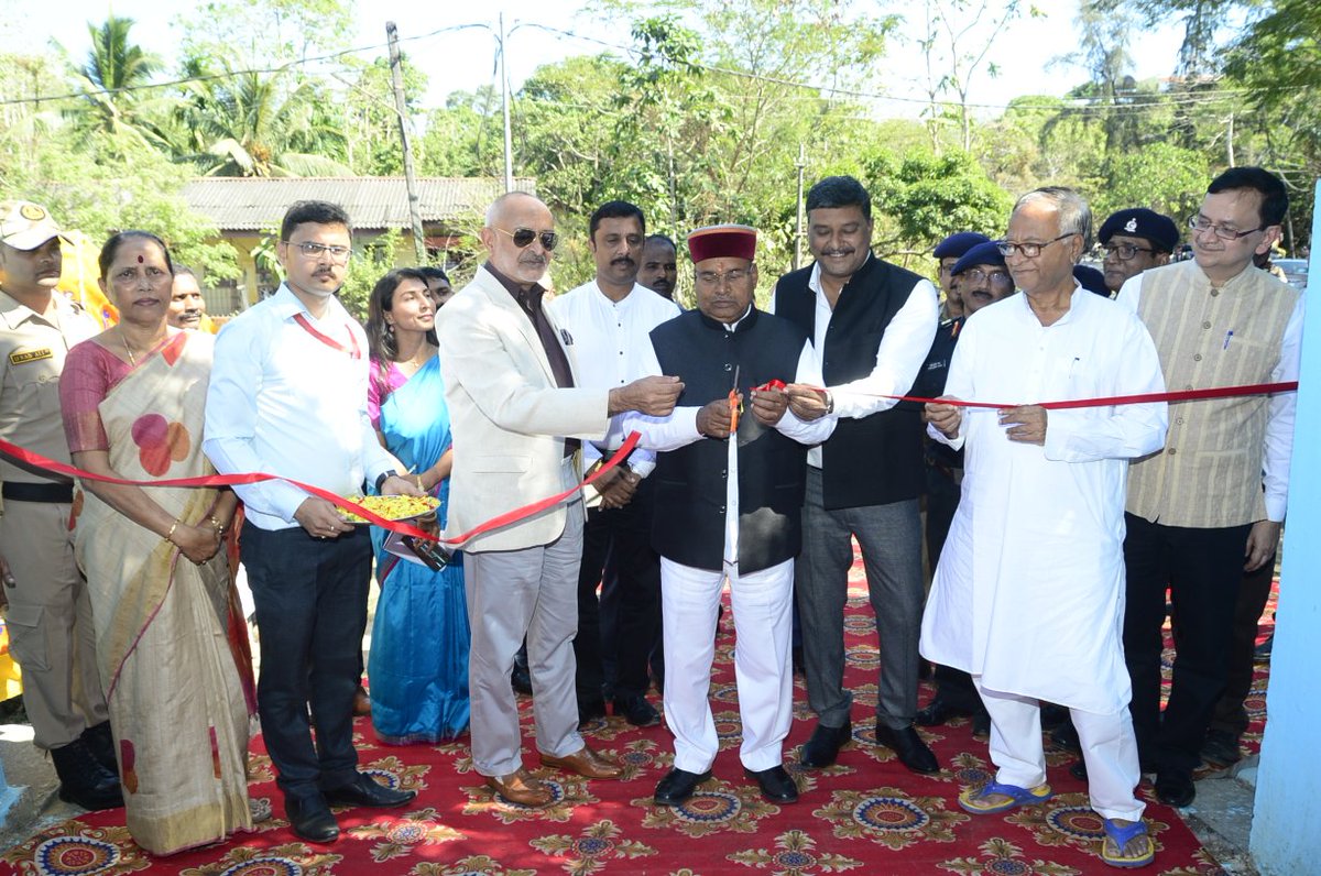 dswani1's tweet photo. @TCGEHLOT @MSJEGOI dedicated 2 hectares of land for CRC Phase II at Barghat Line #NewAndamans  in presence of   @Admiral_DKJoshi, @MPAndamans, Pr. Secretary, Fin/Rev,ANI, Dr Prabodh Seth, JS #DEPwD, with officials of @NIEPMD https://t.co/ilQMQVsotV