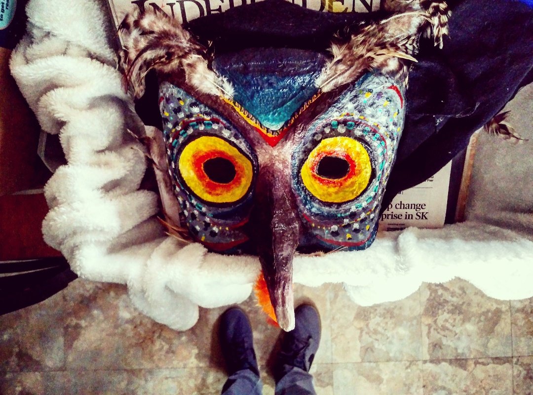 Ontologics's tweet photo. Cleaning out the old house, and look what I found lurking. 
#Owl #LPI #STNO https://t.co/8XUGIR4PrA