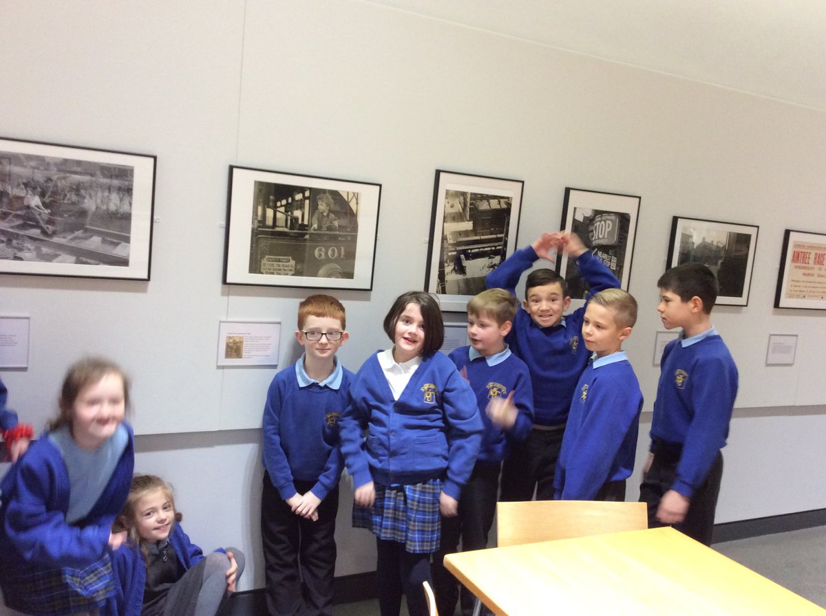 Birkacre_Class's tweet photo. An amazing visit to the museum of Liverpool to see an exhibition on the Blitz. What a credit these children were. https://t.co/rNFs3s9SX0