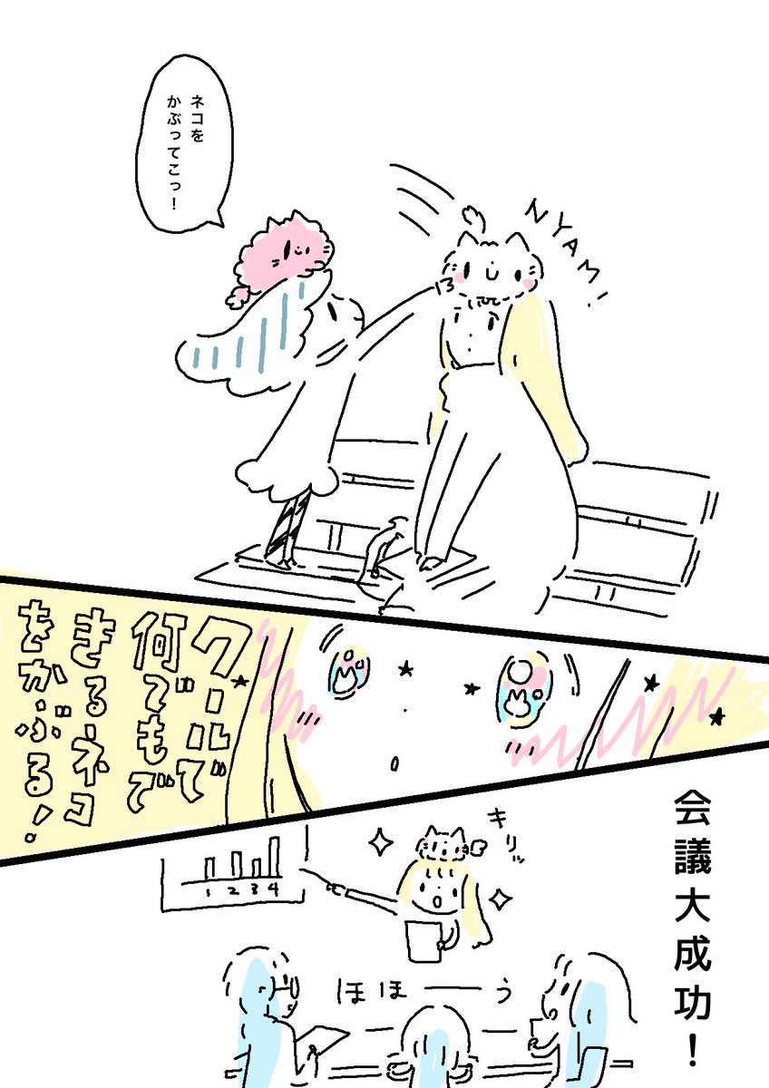 そんな?ねこかぶってこ? 
