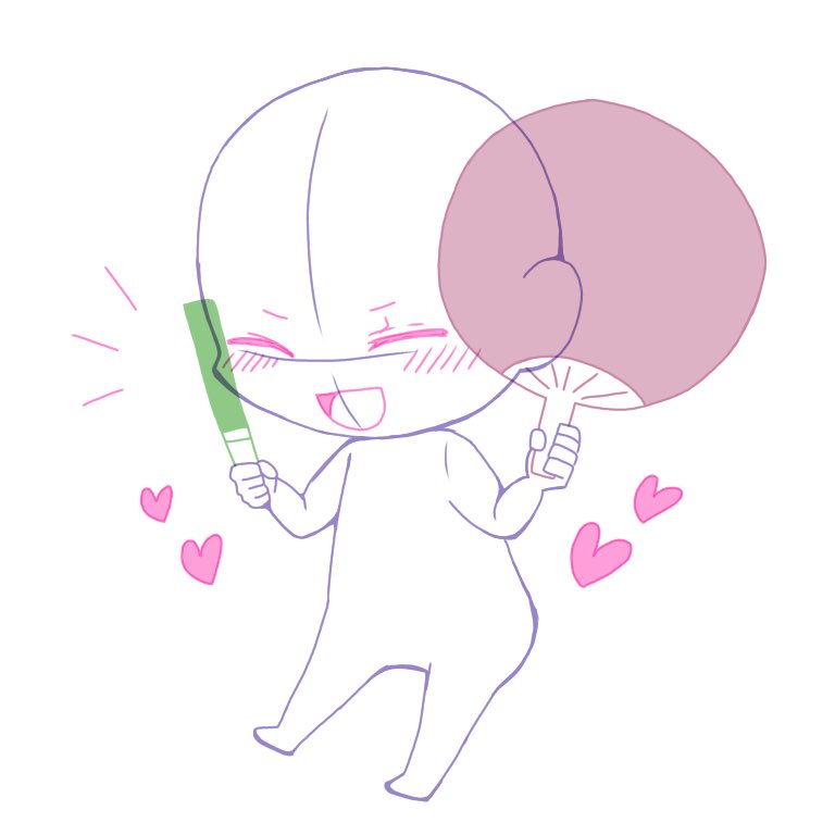 絵が描きたくなったさあや 推したい人用 トレス素材 絵が描きたくなったさあや 推したい人用 トレス素材