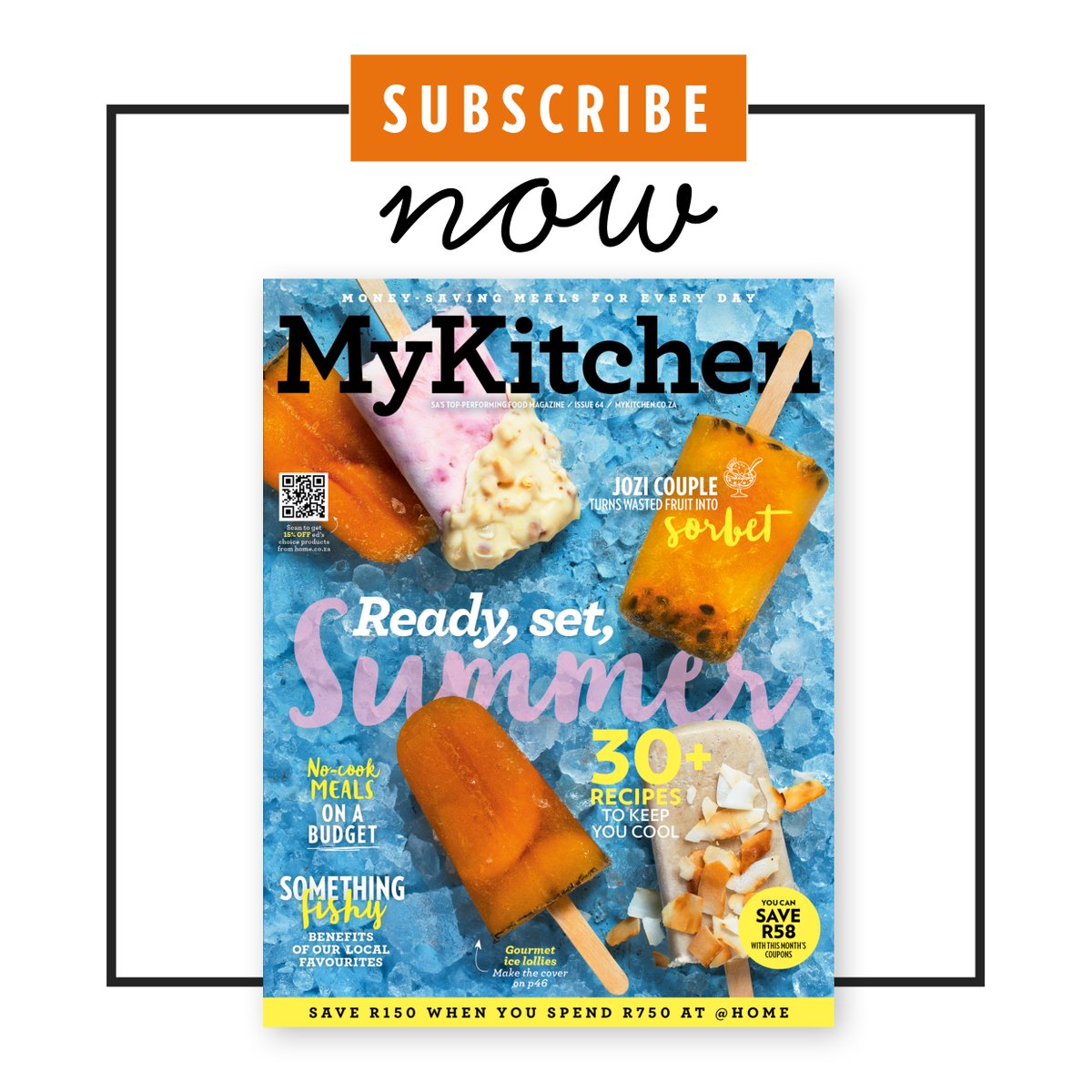 MyKitchenSA's tweet photo. Are you a part of our amazing #foodie community yet? Subscribe online: https://t.co/yRa0WtQz3p
#southafrica #southafricanfood #MyKitchensa https://t.co/VnPk4jM1mw