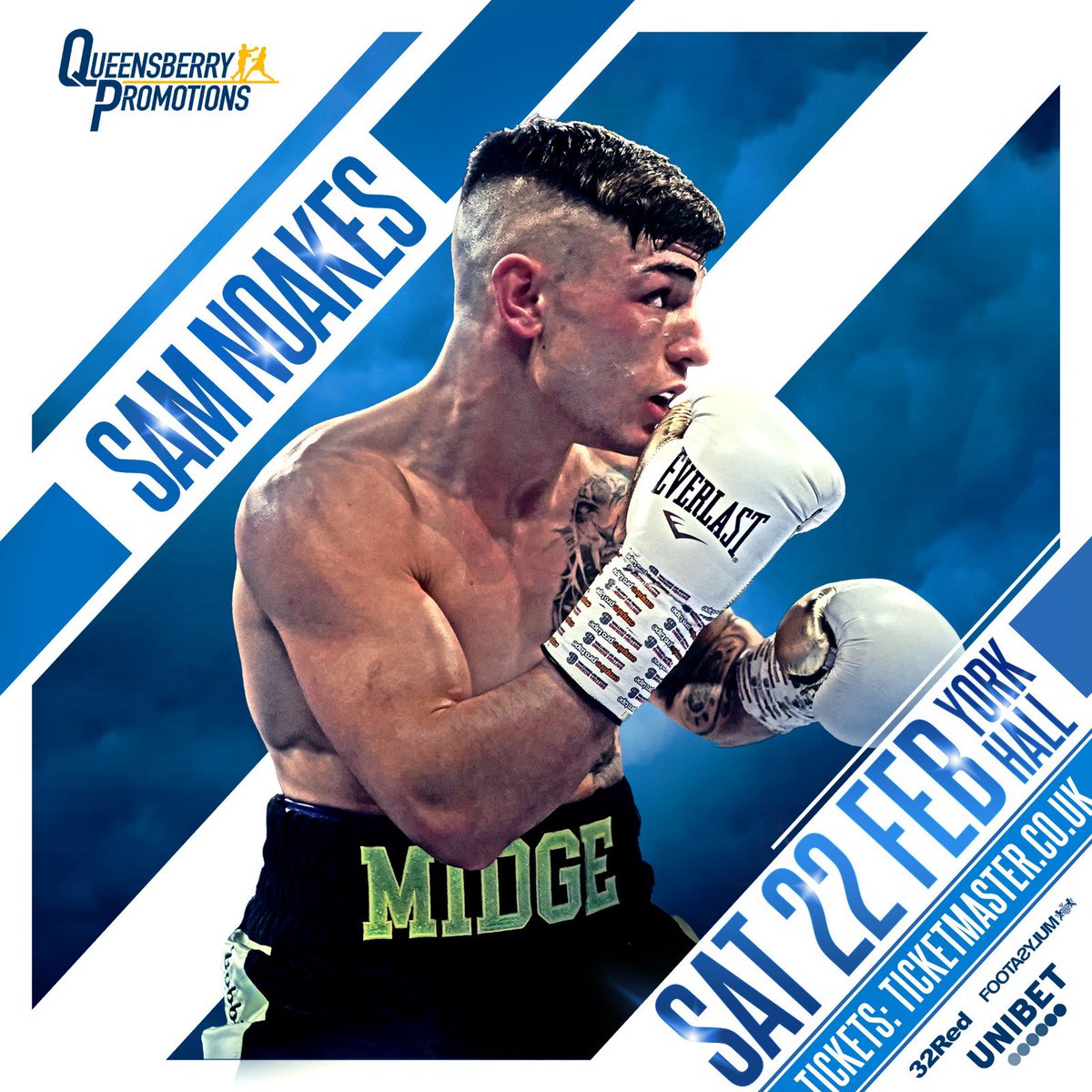 🙌 MAIDSTONE MASSIVE COMING TO YORK HALL 🙌

Popular Maidstone lightweight Sam Noakes (2-0) will bring his barmy army to London again on February 22nd 👊

#Midge #SamNoakes