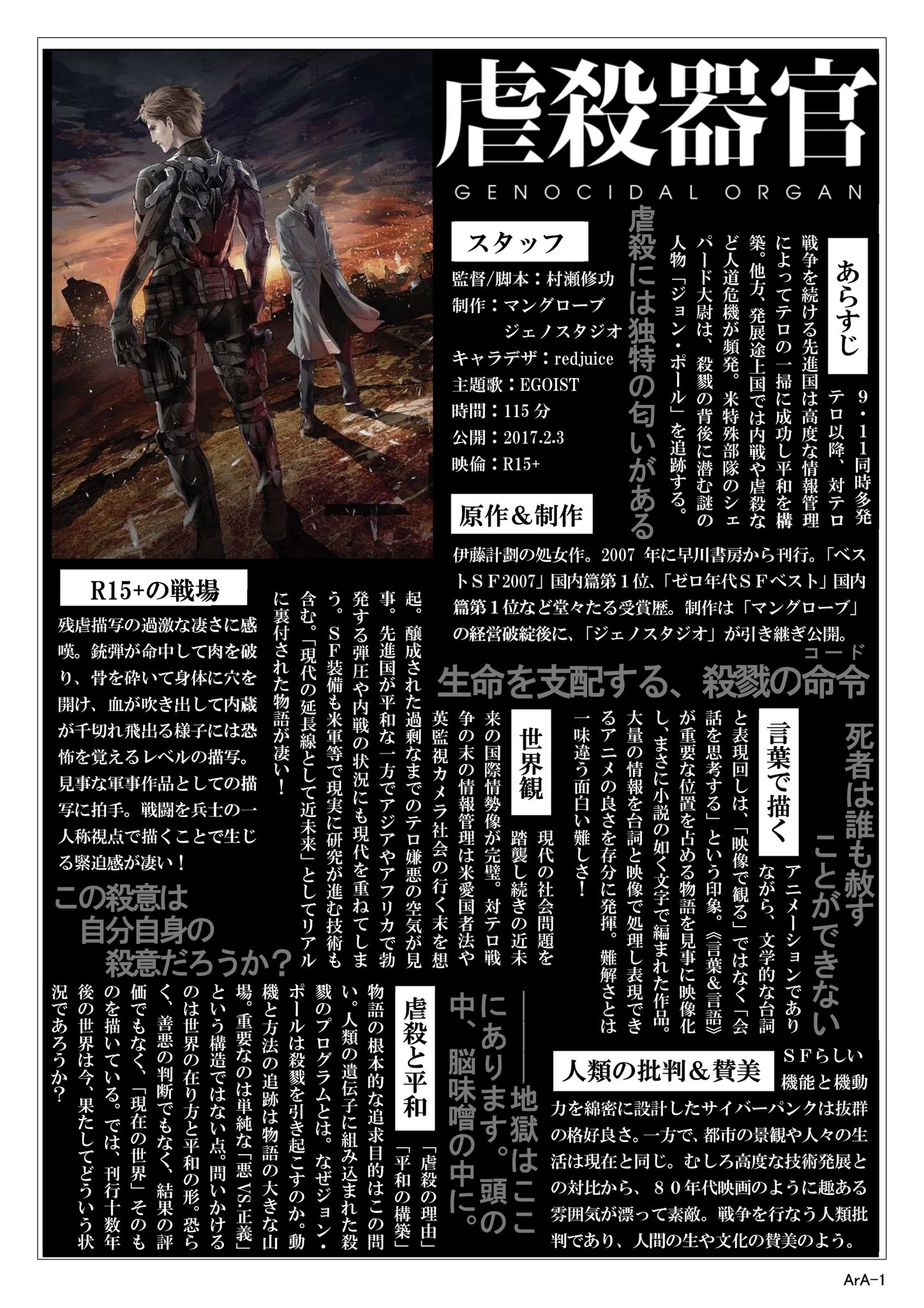 アラ氏 伊藤計劃 Project Itoh 虐殺器官 ハーモニー Harmony 屍者の帝国 T Co 8zwo5dkibf 虐殺器官 ハーモニー 屍者の帝国 Projectitho T Co A0wlz0uhop Twitter
