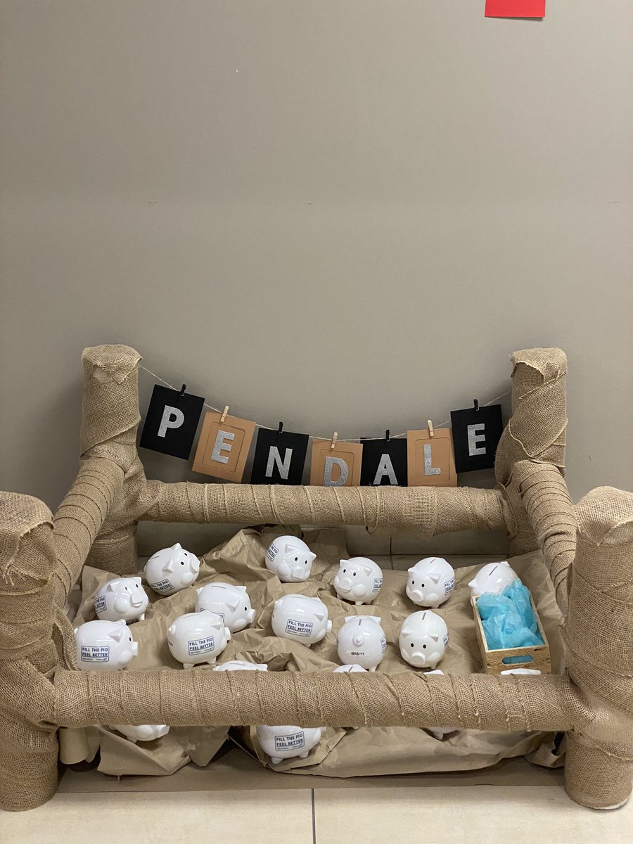MichelleBreck's tweet photo. It’s adoption week !!! Stop by the Pendale branch and adopt your Pig on behalf of @PathstoneMH @MCUBradSharp #fillthepig https://t.co/etDjc1IRzy