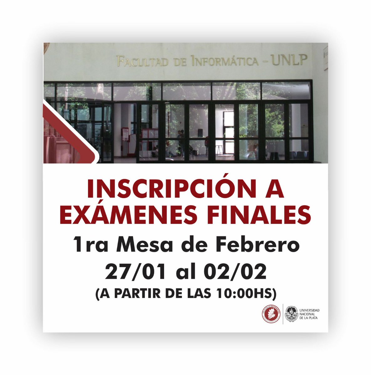 Informática - UNLP (@informaticaunlp) on Twitter photo 