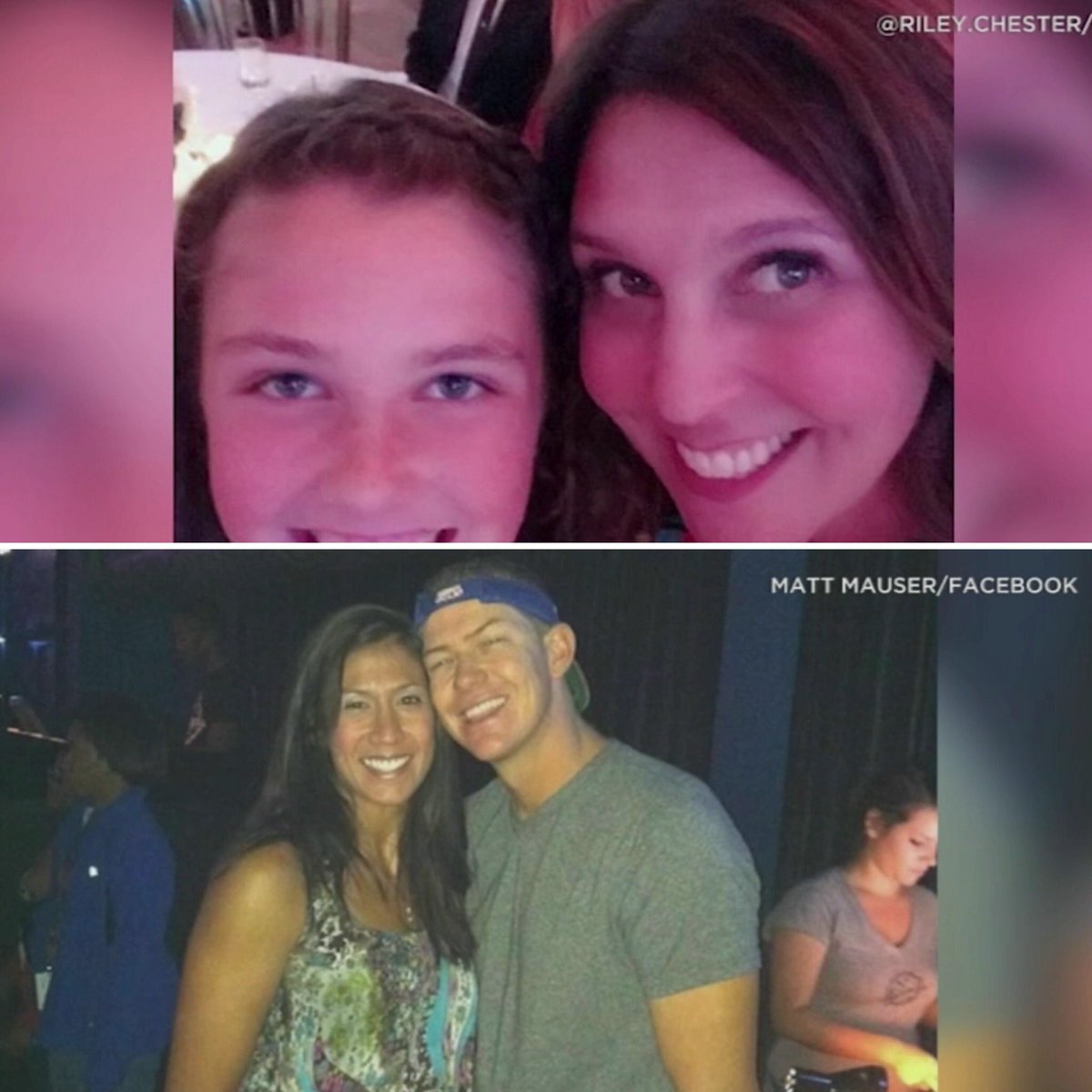 We’ve learned more about the victims of Sunday’s chopper crash who were w/ Kobe & Gigi Bryant:
(Page 1) John Altobelli, his wife Kerri & daughter Alyssa.
(Page 2) Top: Payton Chester & her mom Sarah
(Page 2) Bottom: Assistant Coach Christina Mauser
abc7.com/calabasas-heli… @ABC7