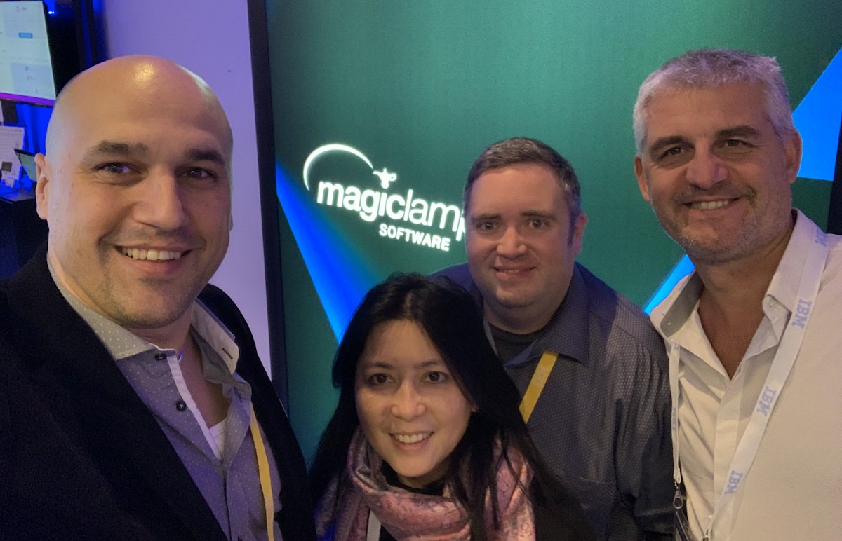 MagicLampSoft's tweet photo. Some of the #IBM France team paid us a visit today! Great to finally meet you Dan and Kim! #FastStart2020 #CaptureHero https://t.co/bljPRZZfcR