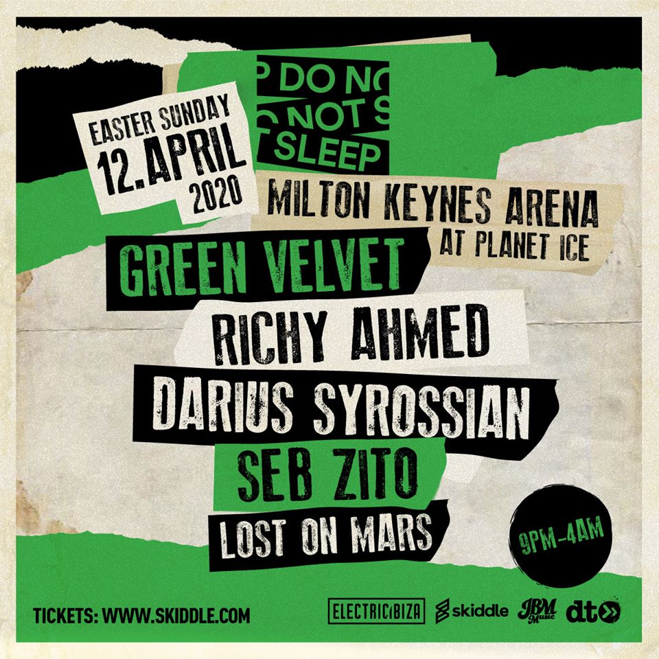 Last night we announced <a href="/DoNotSleepIbiza/">Do Not Sleep Ibiza</a> at #MiltonKeynes Arena at Planet Ice with <a href="/GreenVelvet_/">Green Velvet</a> <a href="/Richy_Ahmed/">Richy_Ahmed</a> <a href="/DariusSyrossian/">Darius Syrossian</a> <a href="/seb_zito/">Seb Zito</a> <a href="/LIFEonMARSmusic/">LIFE on MARS</a> #DoNotSleepIbiza