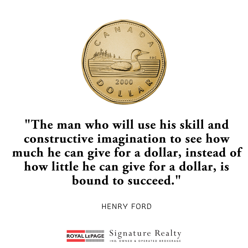 JeffSlightham's tweet photo. "The man who will use his skill and constructive imagination to see how much he can give for a dollar, instead of how little he can give for a dollar, is bound to success." #MotivationMonday https://t.co/Sn3iEpiS51