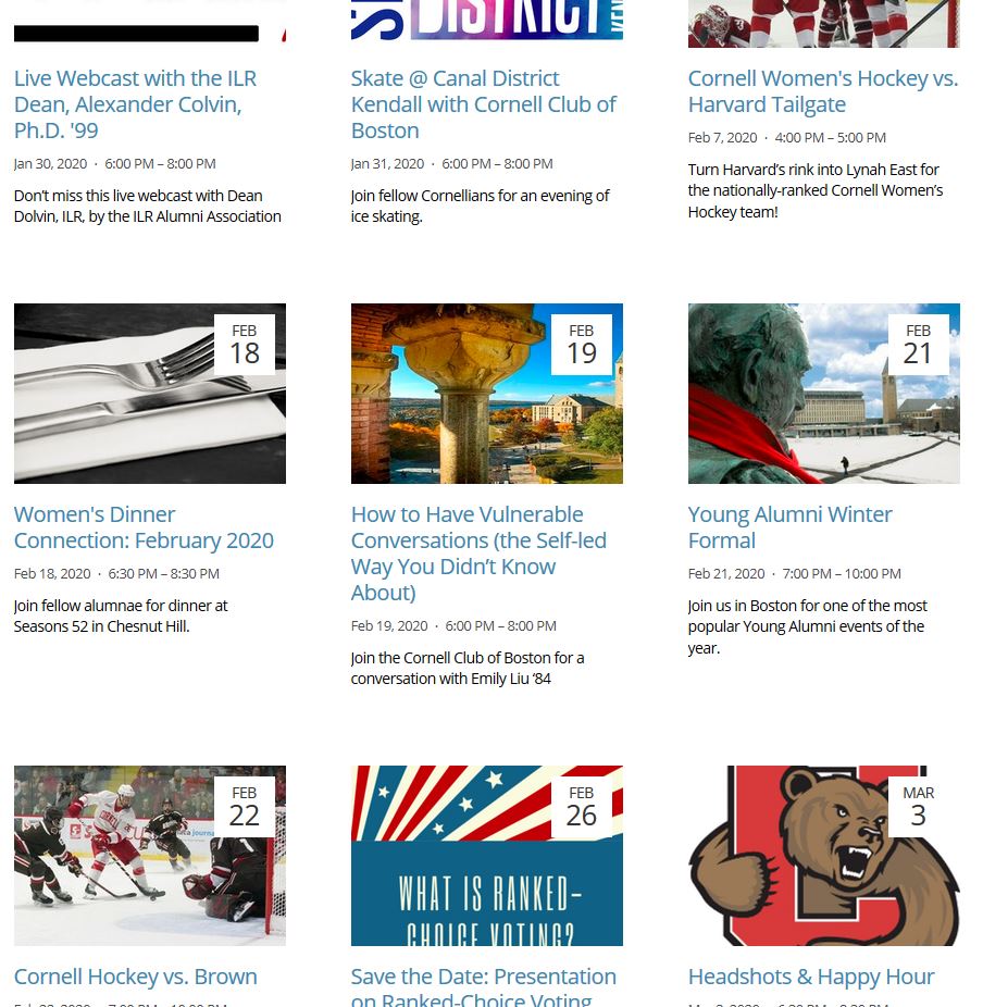 Cornell Club of Boston tweet media