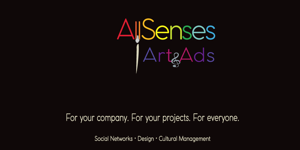 PaulaNDaffos's tweet photo. @allsensesartads
 #AllSensesArtAndAds

For your #company
For your #projects
For #everyone
#SocialNetworks
#Design
#CulturalManagement

#Follow 
@allsensesartads

Everyone is invited!

#creativity
#creativeservices 
#music
#advertising 
#art
#indie https://t.co/jGHsV4439r