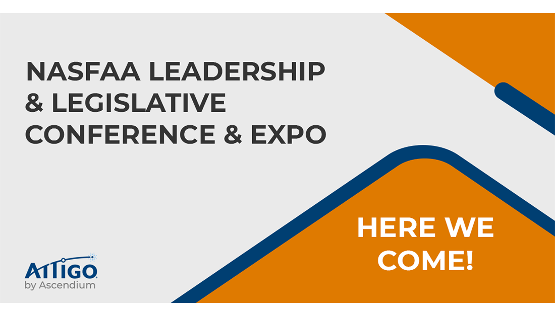 AttigoSuite's tweet photo. Get to Know Attigo® & Ascendium®. Join us at the #NASFAA Leadership Conference & Expo in Washington, D.C. on February 3-5. https://t.co/2GQKjLg7z7 #attigosuccess #financialaidadministrators https://t.co/KNWlmZI4tB