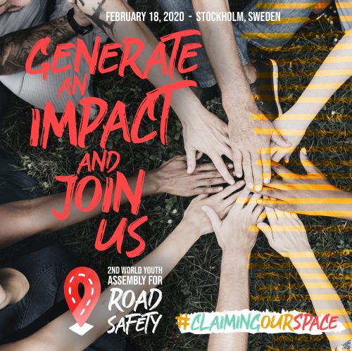 BrakeGlobal's tweet image. Young road safety leaders from around the world will gather  @WYARoadSafety in Sweden next month to explore solutions to tackle the biggest killer of young people worldwide. Learn more@ ow.ly/WKFX50y30mz #VisionZero #ClaimingOurSpace