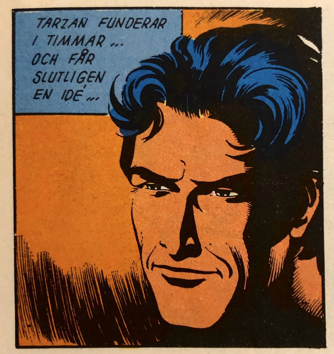 spoike's tweet image. Bra tänkt Tarzan!