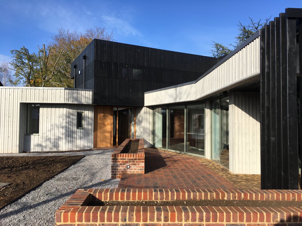 SnellDavidArch's tweet photo. It is exciting to see that this contemporary textured concrete and wooden clad family home is nearly complete.  We are looking forward to introducing it to our website in the spring. #concrete #Contemporary #architecture #Cambridge 

https://t.co/wUCLlCNp2S https://t.co/QqNs1buTqP
