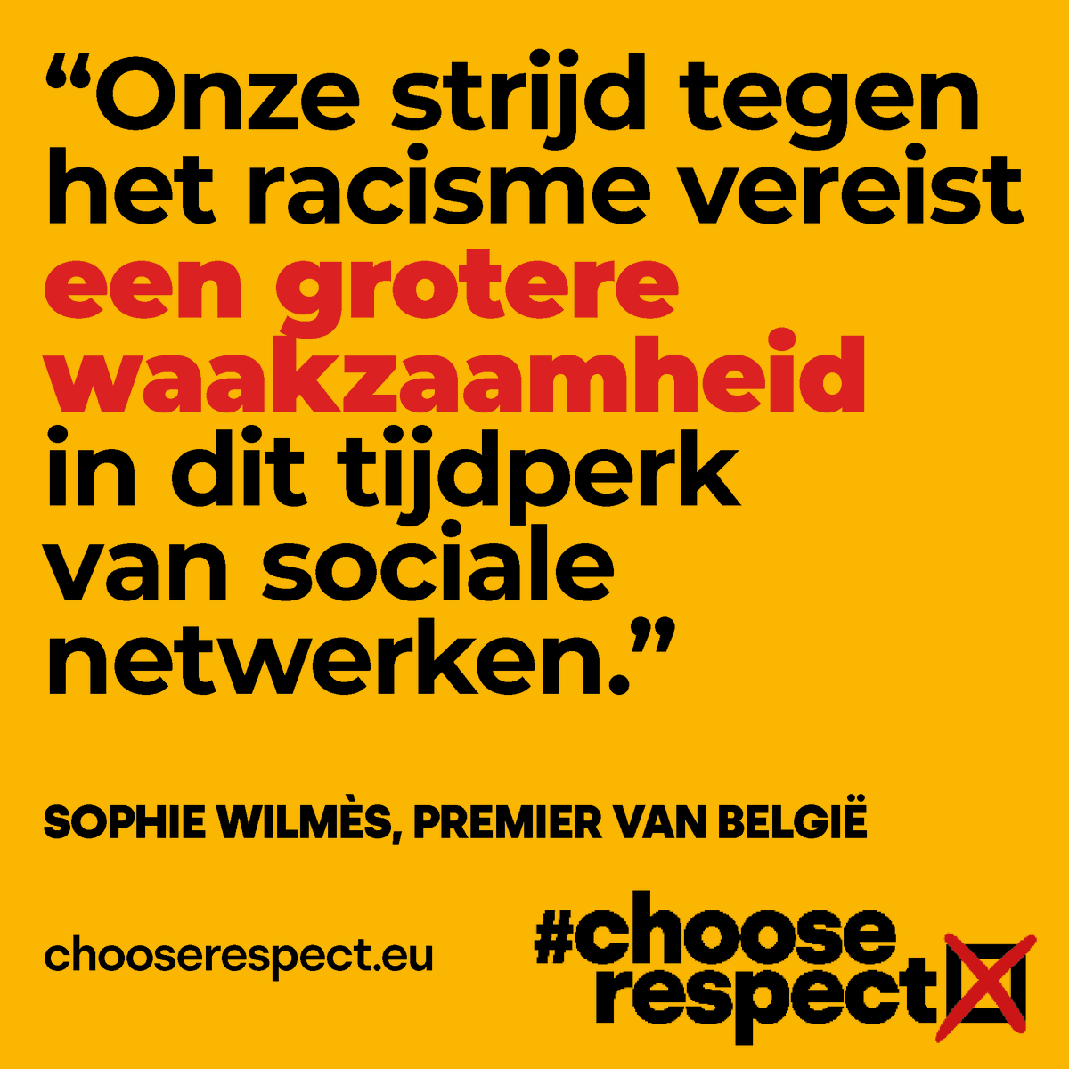 chooserespectEU's tweet photo. Op vrijdag zei de Belgische premier @Sophie_Wilmes dat vreemdelingenhaat een "misdrijf" is. Laten we betere, meer menselijke gesprekken voeren. #ChooseRespect https://t.co/HujspbJ75W https://t.co/4fefnAPiG8