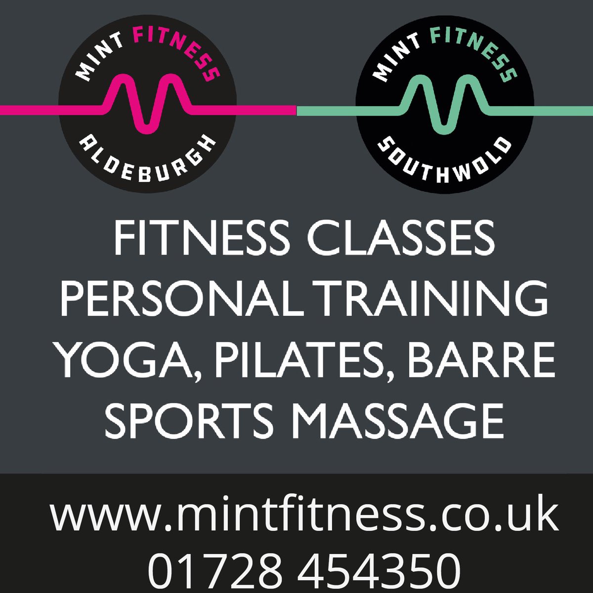 Monday motivation! Get yourself to Mint Fitness. Visit mintfitness.co.uk to see class schedules and get yourself booked on!  

#mint #fitness #mondaymotivation #personaltrainer #classinstructor #inspirational #pilates #core #aldeburgh #southwold #magazines #tidecollection