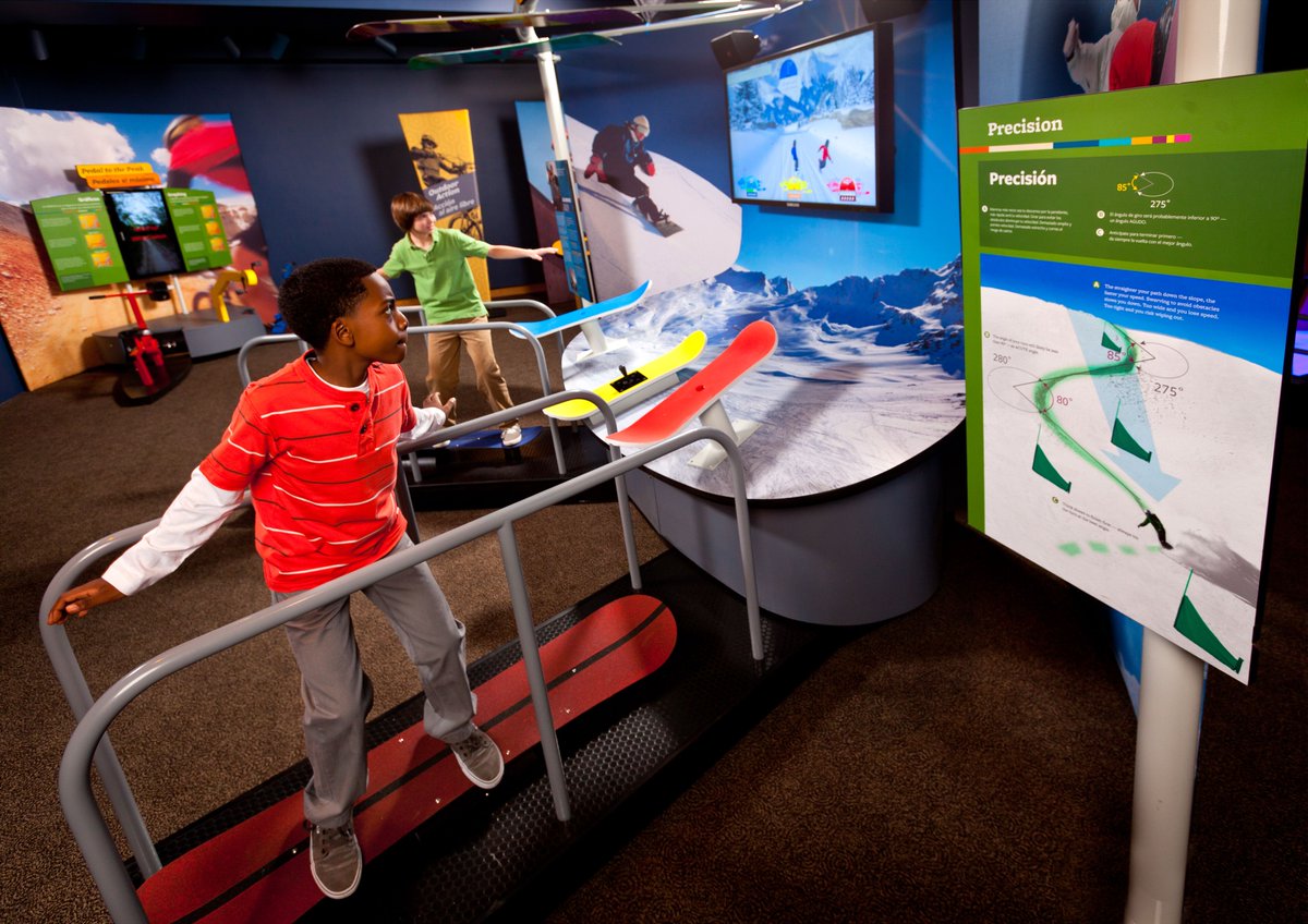 RAFMUSEUM's tweet photo. Now totally FREE! #MathsAlive! is at the RAF Museum London! Created for children 7+ this exhibition, let's them ride a snowboard in a live-action race, fend off a cyber attack or drive a Mars rover while learning about Maths.  https://t.co/STgXeRekcy https://t.co/o0xRgAUQiI