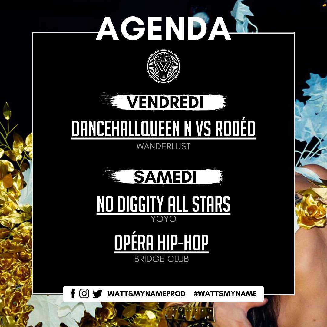 #AGENDA #WATTSMYNAME