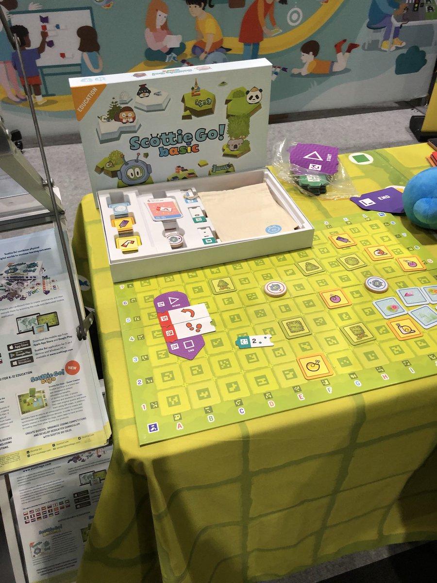 Easytis's tweet image. #scottiego sur le #BETT2020 ! Et le nouveau #basic pour la #maternelle ! @ScottieCode #becreo