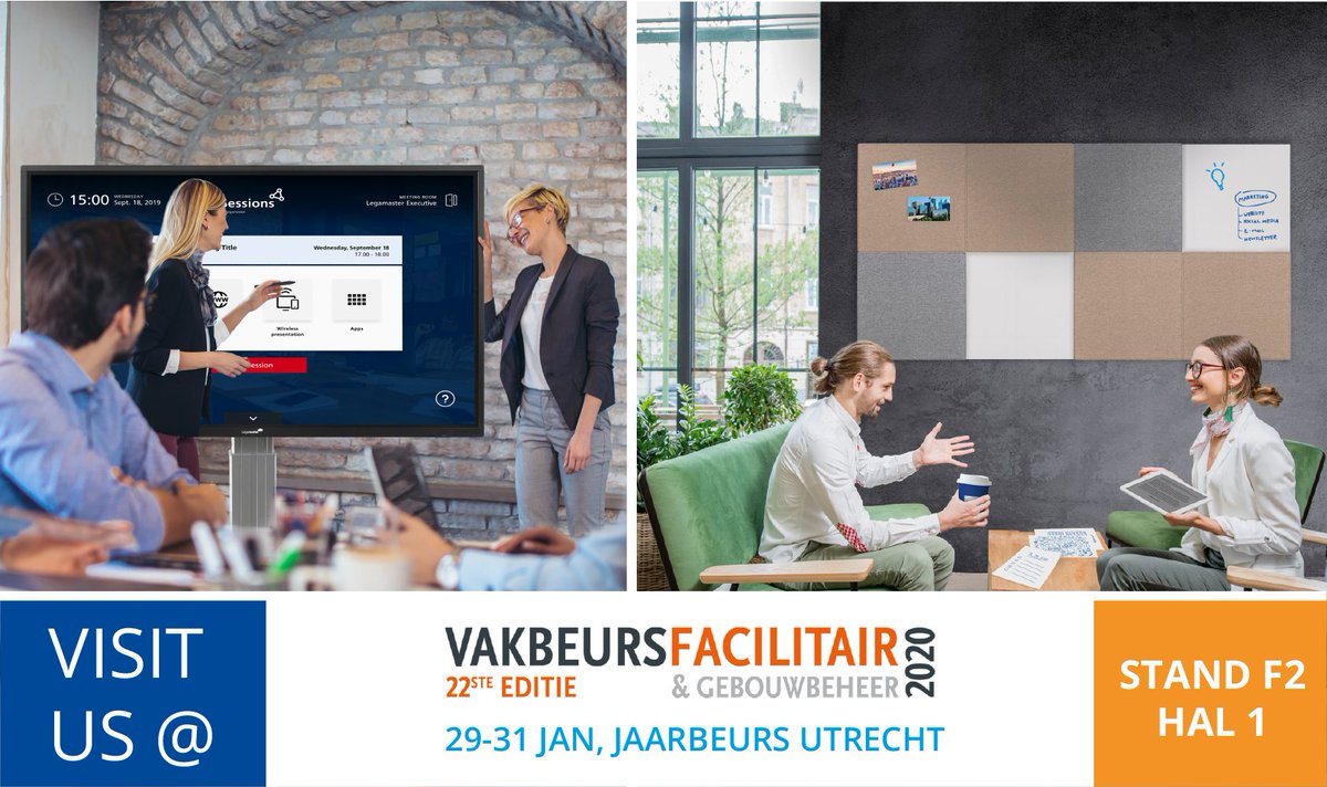 Benieuwd wat 2020 in petto heeft op het gebied van visuele communicatie middelen? 29 t/m 31 januari staan wij op de vakbeurs facilitair met onze nieuwste oplossingen! Meer info en gratis toegangskaarten: legamaster.com/nl/vakbeursfac…
#vakbeursfacilitair #jaarbeursutrecht #legamaster