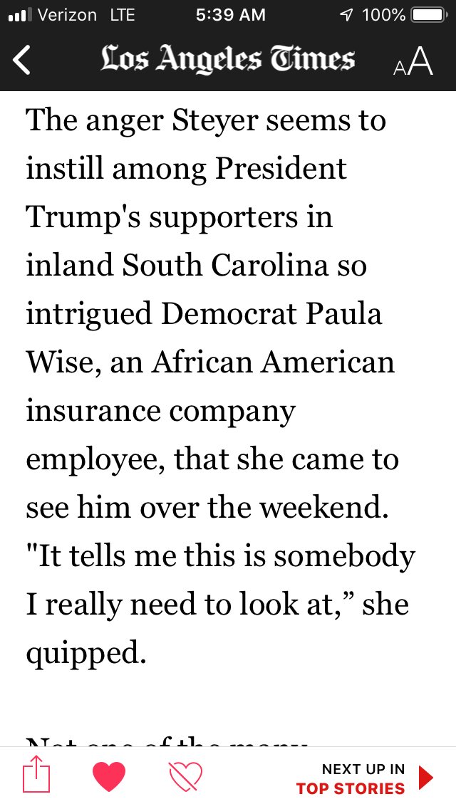 #Steyer #steyerforpresident #SouthCarolina