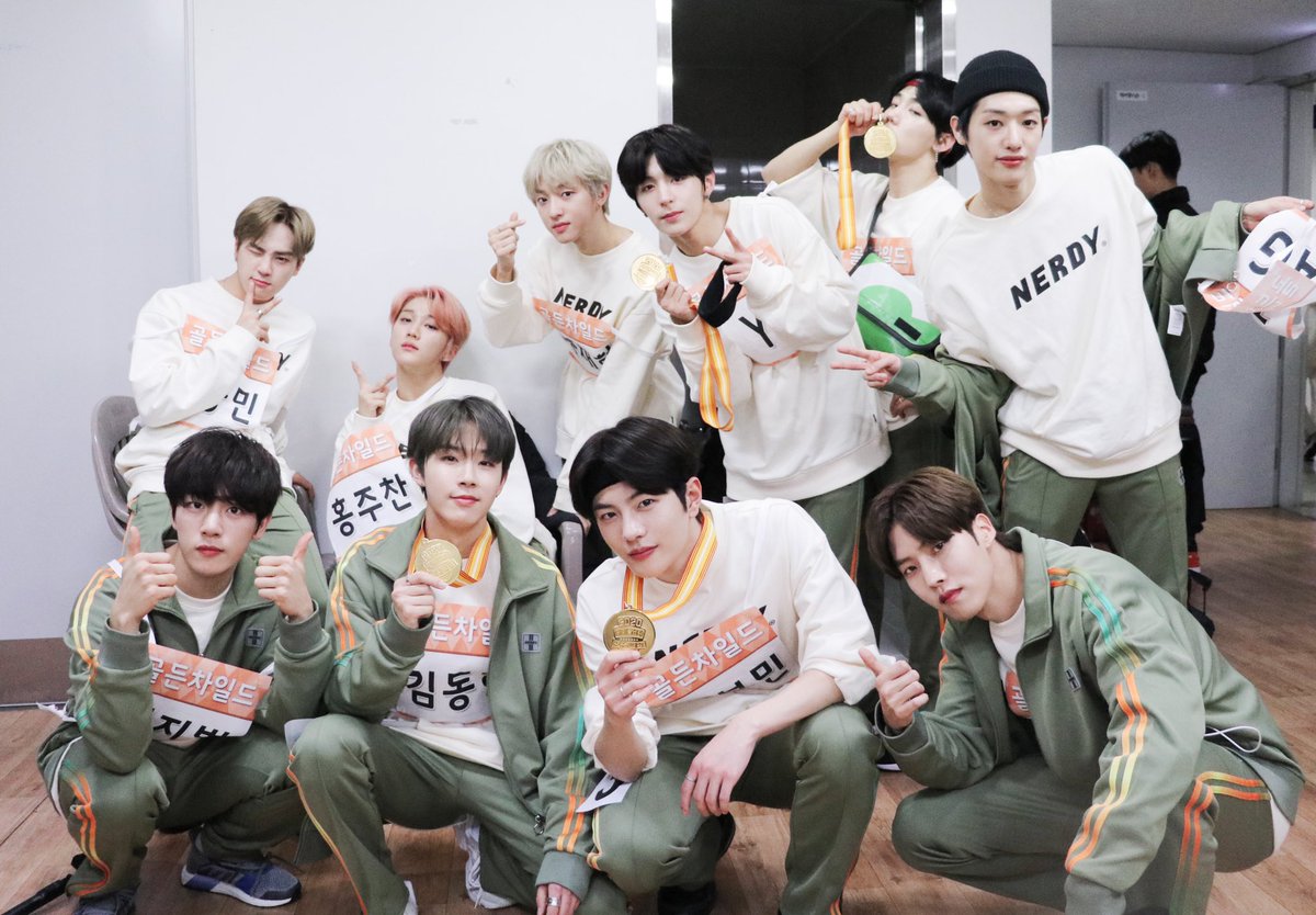 GoldenChild's tweet photo. [#Golden_Child][📸] 2020.01.27 '2020 설특집 아이돌스타 선수권대회'를 마치고

#금동이들_이름값하기_성공🎖
#골드니스의_연휴도_골차와_함께_즐거웠길_바라요🥰 https://t.co/S7WLlZyJMO