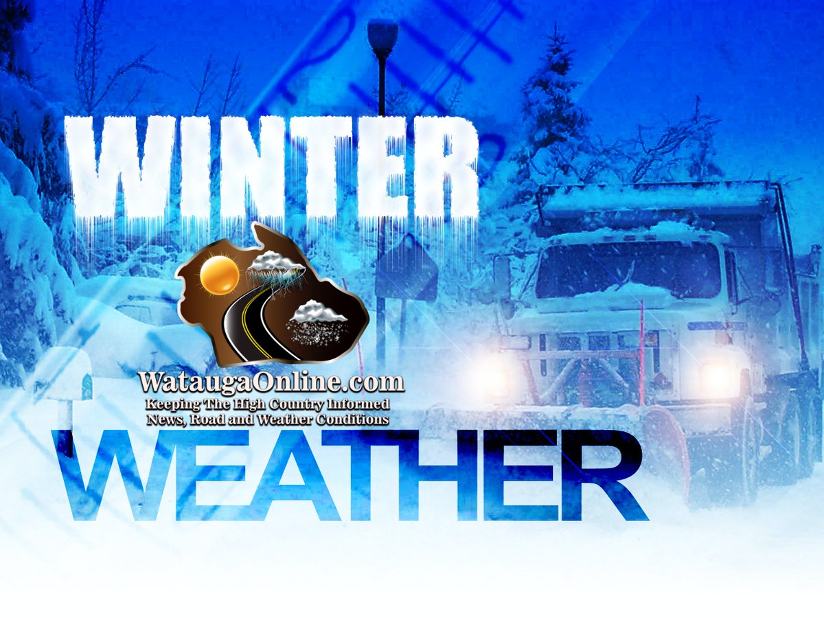 Getting reports of snow on Beech Mtn, sleet in Sugar Grove, light snow across in the stateline in Trade TN.