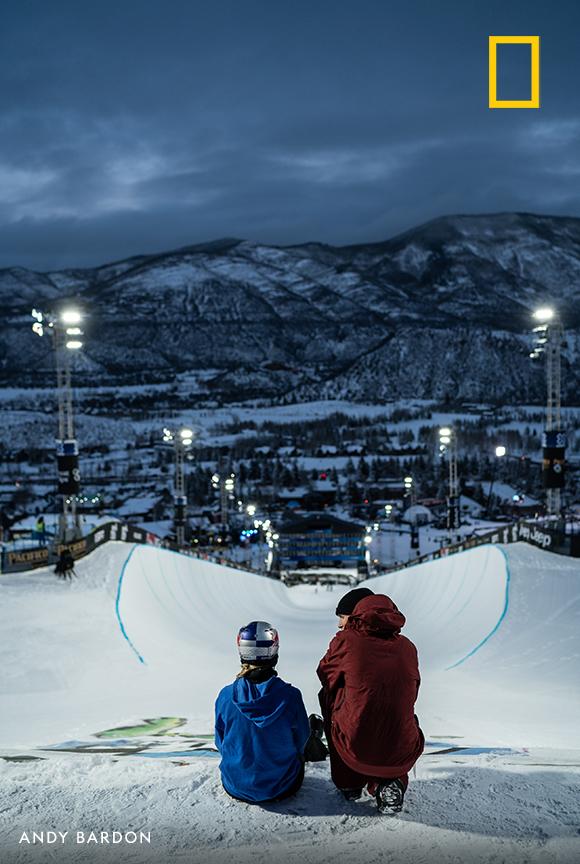 "Professional snowboarder Maddie Mastro concentrates before competing in the Women’s Snowboard Halfpipe final at <a href="/XGames/">X Games</a>  Aspen," writes photographer Andy Bardon. "The 600-foot long halfpipe boosts riders as high as 11 feet above the lip of a 22-foot high wall."