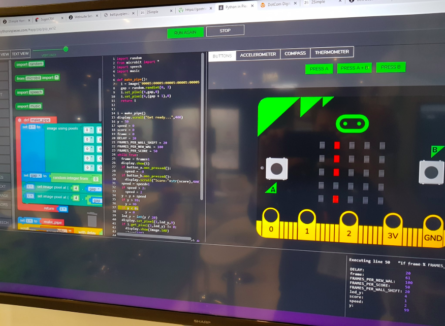 SteveWheeler's tweet image. •New post* Python's got legs! bit.ly/37vKXFV #Bett2020 @2SimpleSoftware